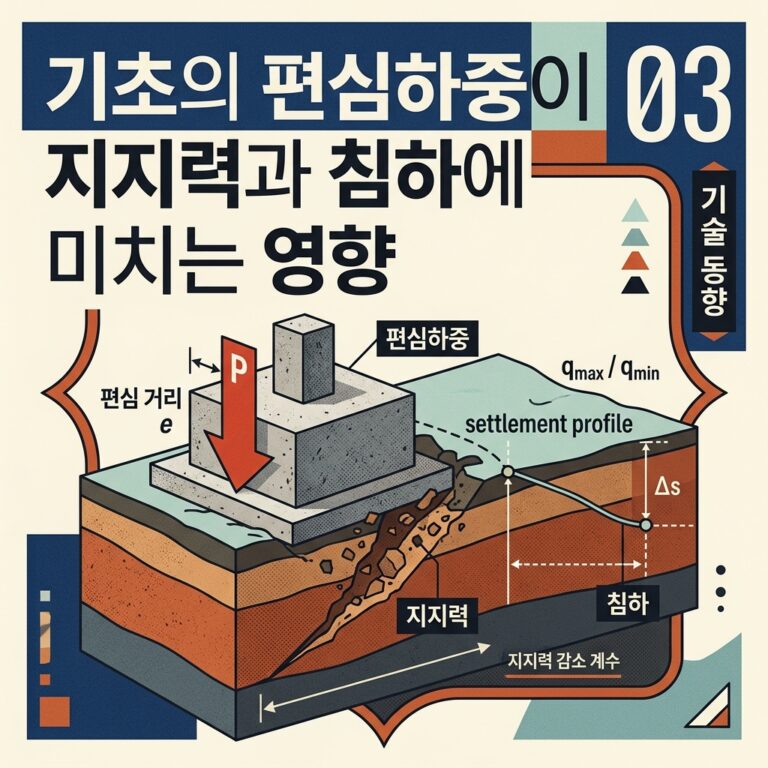 ai thumbnail poster 기초의 편심하중이 지지력과 침하에 미치는 영향 1787586636
