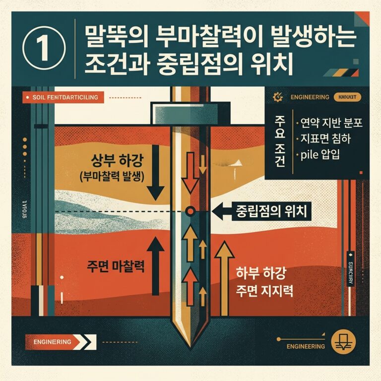 ai thumbnail poster 말뚝의 부마찰력이 발생하는 조건과 중립점의 위치 1786734814