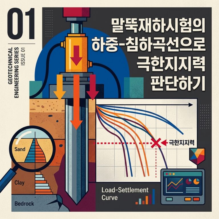 ai thumbnail poster 말뚝재하시험의 하중 침하곡선으로 극한지지력 판단하기 1786734670